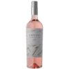 Garrafas de Vinho Argentino Anubis Malbec Rosé 750ml com rótulo decorativo.