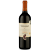 Garrafas de vinho Chilano Carménère 750ml com rótulo detalhado.