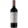 Garrafa de Vinho Crios Malbec 750ml, destacando o rótulo com uma mão estilizada e informações sobre a vinícola.