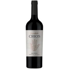 Garrafa de vinho tinto Crios Red Blend 750ml, com rótulo destacando a marca e a origem Mendoza.