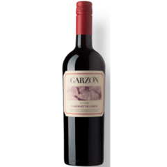 Garrafas de vinho Garzón Estate Cabernet Sauvignon 750ml com rótulo elegante e tampa vermelha.