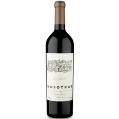 Vinho Susana Balbo Nosotros Malbec 750ml com rótulo detalhado e design elegante.