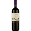 Garrafa de vinho Ventisquero Clásico Syrah de 750ml, com rótulo elegante e tonalidades sóbrias.