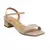 SANDALIA SALTO FEMININA NUDE 6454.111 - VIZZANO