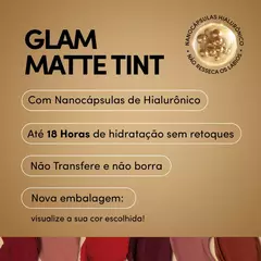 Batom Líquido Nude Icônico Glam Matte Tint 4g - loja online