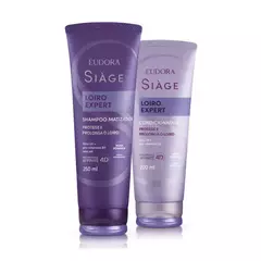 Combo Siàge Loiro Expert: Shampoo 250ml + Condicionador 250g