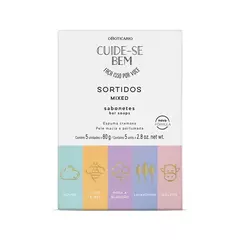 Sabonetes em Barra Sortidos Cuide-se Bem 5x80g