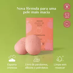 Sabonetes em Barra Cuide-Bem Pessegura 4x80g - comprar online