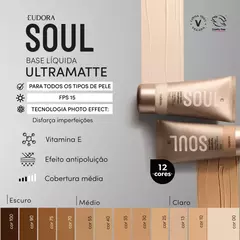 Base Líquida Soul Ultra Matte Cor 35 25ml - comprar online