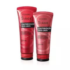 Combo Siàge Cauterização dos Lisos: Shampoo 250ml + Condicionador 200ml