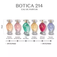 Combo Botica 214 African Sunrise: Eau De Parfum 75ml + Loção Corporal 200g - LM Beauty