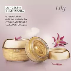 Geléia Iluminadora Corporal Lily Glow 250g - LM Beauty