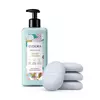 Combo Instance Algodão e Jasmim: Creme Corporal 400ml + Sabonete Vegetal em Barra 4x80g