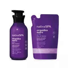 Combo Nativa SPA Orquidea Noire: Loção Corporal 400ml + Refil 350ml