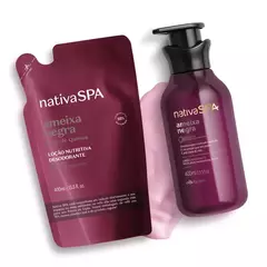 Combo Nativa Spa Ameixa Negra: Loção Hidratante Desodorante 400ml + Refil 400ml - comprar online