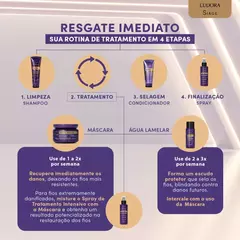 Combo Siàge Resgate Imediato Tratamento: Máscara Capilar 250g + Leave-In 100ml - comprar online