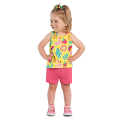 Conjunto Infantil Menina Kyly REF: 1000200 - Sapecas Baby