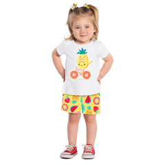 Conjunto Infantil Menina Kyly REF: 1000207 - Sapecas Baby