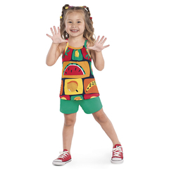 Conjunto Infantil Menina Kyly REF: 1000229 - Sapecas Baby