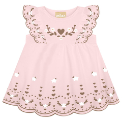 Vestido com Calcinha Bebê Menina Milon - 2000447 - comprar online