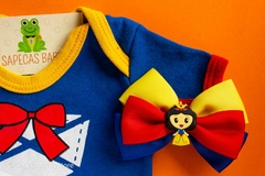 Kit Mesversário Body Saia De Tule E Laço Branca De Neve - comprar online