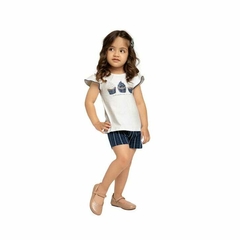 Conjunto Infantil Menina Milon 2000378 - Sapecas Baby