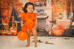 Romper Temático Fantasia Hallowenn Abobora - comprar online