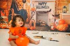 Romper Temático Fantasia Hallowenn Abobora - loja online