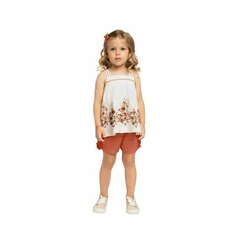 Conjunto Infantil Menina Milon 2000381 - Sapecas Baby