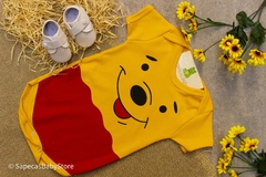 Body Bebê Temático Mesversario Ursinho Pooh