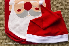 Kit Body Bebê Temático Natal Com Gorro Papai Noel Rostinho na internet