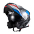 Capacete Texx Escamot Gladiator V3 Reisen Azul Verm Branc 58 - comprar online