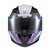 Capacete Texx Escamot Gladiator V3 Reisen Azul Rosa Branc 60 na internet