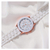 Pulseira de Moda Brincos Brincos Colar de Anel Conjunto Novo Estilo Senhoras Relógio Branco Preto Presente Doando Dia dos Namorados - comprar online