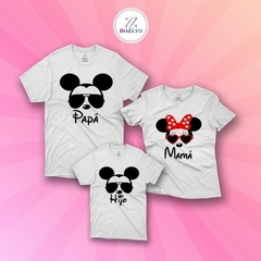 Camisetas Mickey KISS FAMILIA x3 - comprar online