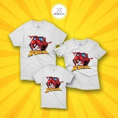 Camisetas Superhero FAMILIA x3 - BoZeto