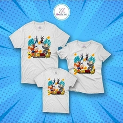 Camisetas Dragon Ball 1 FAMILIA x3 - comprar online