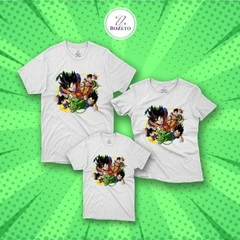 Camisetas Dragon Ball 1 FAMILIA x3 en internet