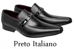 Sapato Social Italiano Preto - comprar online