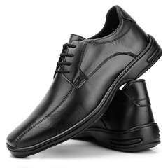 Sapato Masculino Confort Cadarço 0221 - Elegância e Conforto em Cada Passo