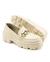 Mocassim Tratorado Feminino Off White Corrente - comprar online