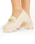 Mocassim Tratorado Feminino Off White Corrente na internet