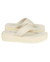 Sandalia Tamanco Flatform Plataforma Off White - Anita Botelho