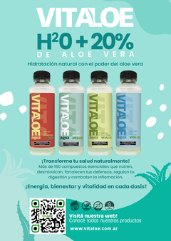 Vitaloe Agua 500ml - Sabor Natural - Pack x12 - comprar online