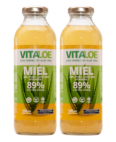 VITALOE SUPLEMENTO - MIEL 950cc - PACK 2