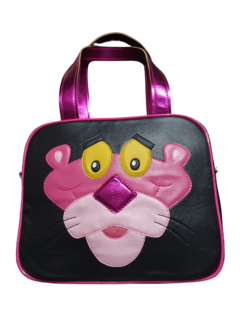 Bolsa de ombro - Pantera cor de rosa