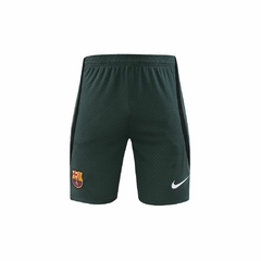 Kit de Treino Barcelona Regata e Bermuda 23/24 Bege e Verde - Nike na internet