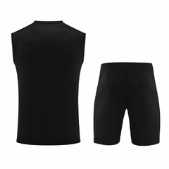 Imagem do Kit de Treino PSG Regata e Bermuda 23/24 Preto - Nike