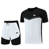 Conjunto Nike Camisa e Bermuda - Preto e Branco