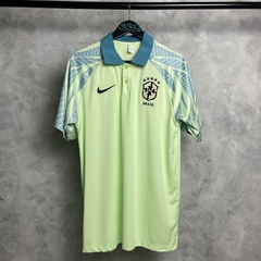 Camisa Seleção Brasil Polo Treino Nike - Verde